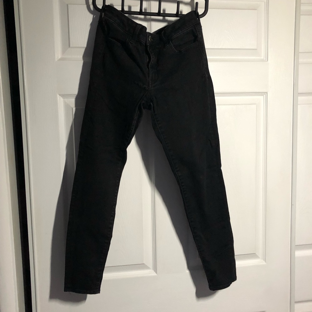 American Eagle Black Jegging 6 SHORT